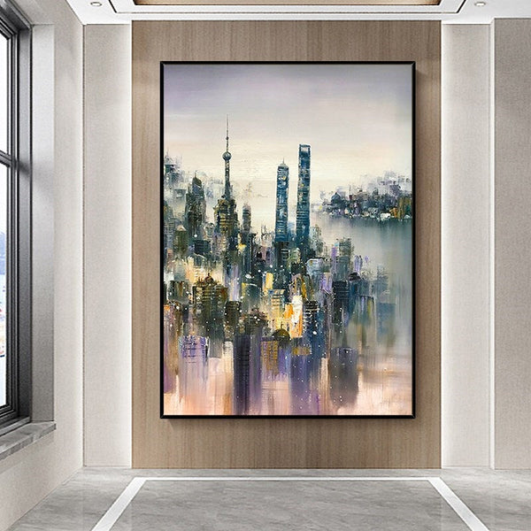 Mist in Shanghai Painting