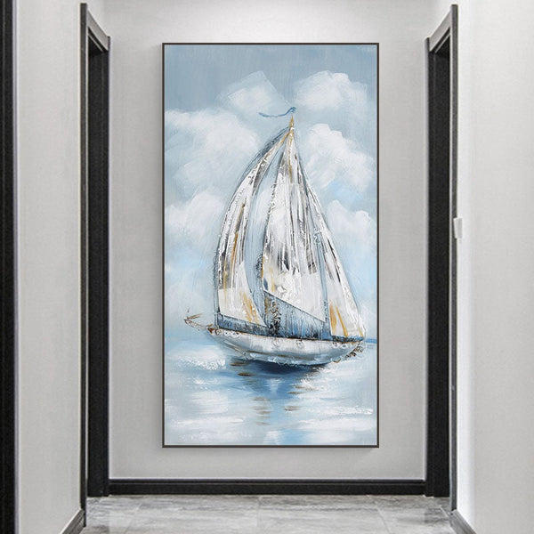 The Proud Skipper Painting