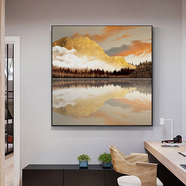 Mirror Mountain Painting
