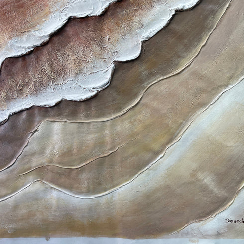 Sugar Waves Painting