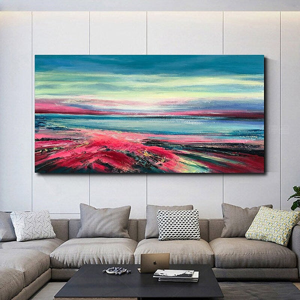 The Red Velvet Plains Painting